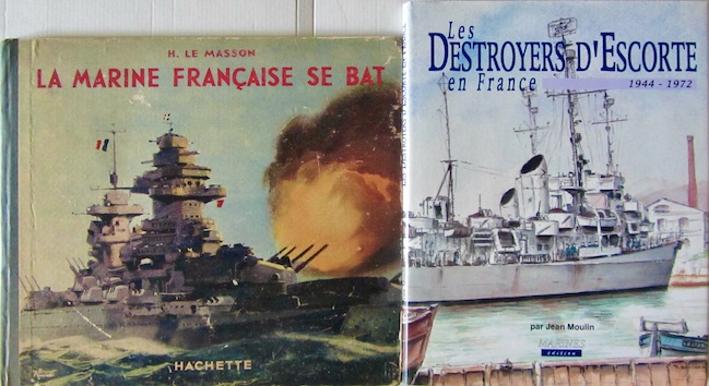 Couverture de LES DESTROYERS D'ESCORTE EN FRANCE 1944-1972 _ 12_1944 LA MARINE FRANCAISE CE BAT 2 DESSINS DE BRENET