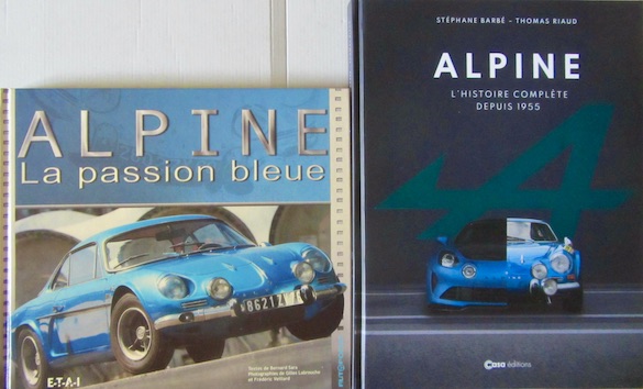 Couverture de ALPINE LA PASSION BLEUE _ ALPINE HISTOIRE COMPLETE DEPUIS 1955 CASA