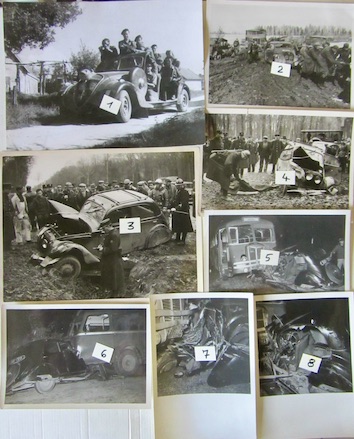 Couverture de PEUGEOT GUERRE ACCIDENT PHOTO