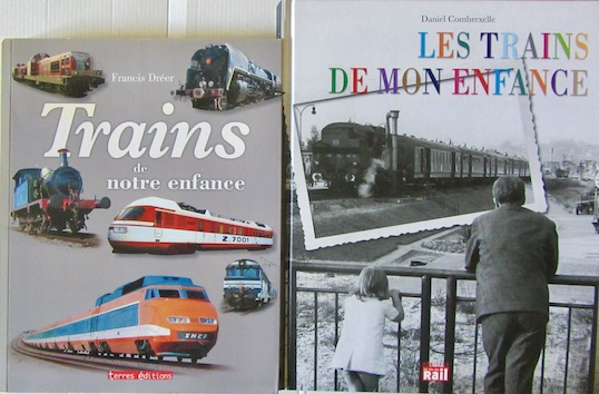 Couverture de LES TRAINS DE MON ENFANCE _ DE NOTRE ENFANCE