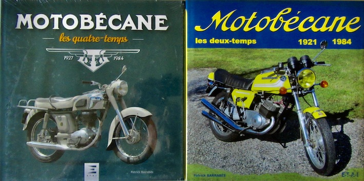 Couverture de MOTOBECANE LA FOLLE EQUIPEE DES MOTEURS DEUX TEMPS _ 1921 1984 ETAI