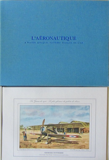 Couverture de L'AERONAUTIQUE A TRAVERS QUELQUES PIONNIERS FRANCAIS DE L'AIR 16 ESTAMPES DE JEAN NOEL