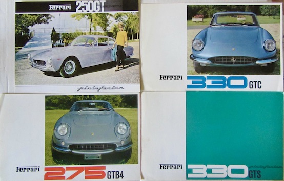 Couverture de FERRARI CATALOGUES ANCIENS