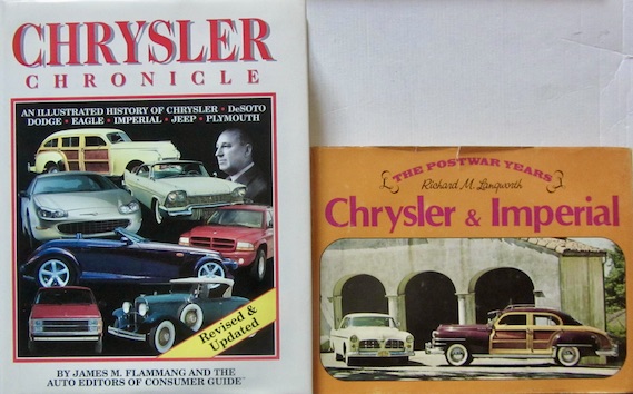 Couverture de CHRYSLER CHRONICLE _ AND IMPERIAL