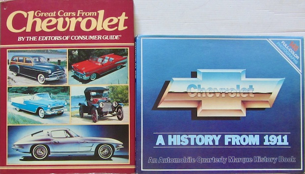 Couverture de CHEVROLET A HISTORY FROM 1911 _ GREAT CARS FROM
