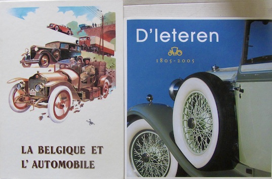 Couverture de LA BELGIQUE ET L'AUTOMOBILE EN FRANCAIS ET FLAMAND _D'ITEREN 1805 2005