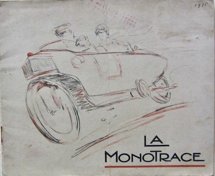 Couverture de LA MONOTRACE CATALOGUE (MORGAN_MONOTRACE)