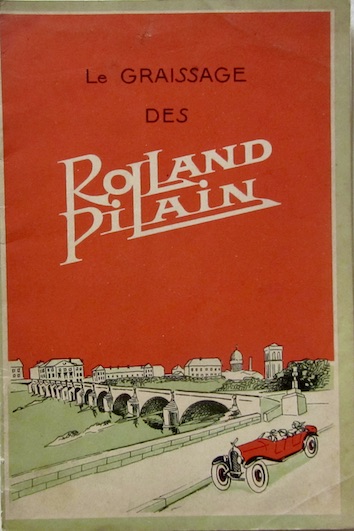 Couverture de ROLLAND PILAIN 10/12 HP B25 C23 2 LITRES  LIVRET D'ENTRETIEN GRAISSAGE 2 LITRES TYPE C3