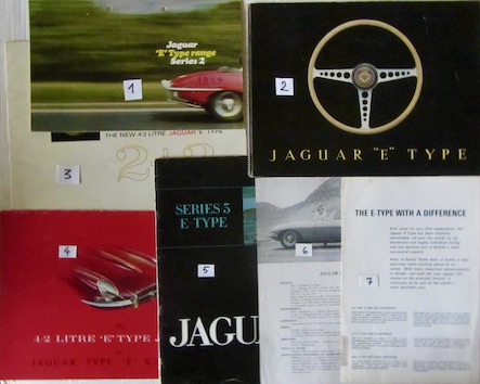 Couverture de JAGUAR TYPE E DOCUMENTS