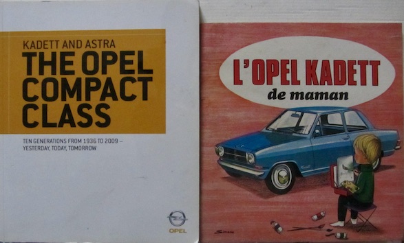 Couverture de L'OPEL KADETT DE MAMAN LIVRE D'ENFANTS A COLORIER