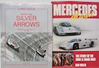 Couverture de MERCEDES SILVER ARROWS VERSUS AUTO UNION 1934 _ 1939 _ MAGIC THE STORY 1989 RACE LE MANS