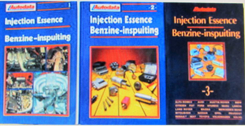 Couverture de AUTO DATA INJECTION ESSENCE BENZINE INSPUITING EN 3 VOLUMES 1988-1991 EN FRANCAIS ET FLAMAND ?