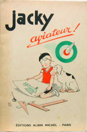 Couverture de JACKY AVIATEUR DE 1951 DESSINS DE RAPENO