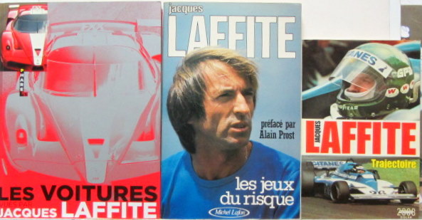 Couverture de JACQUES LAFFITE LES JEUX DU RISQUE ET TRAJECTOIRE - LES VOITURES AU CHOIX