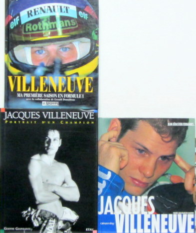 Couverture de JACQUES VILLENEUVE PORTRAIT D'UN CHAMPION- MA PREMIERE SAISON EN FORMULE 1 -CHEZ CALMANN LEVY