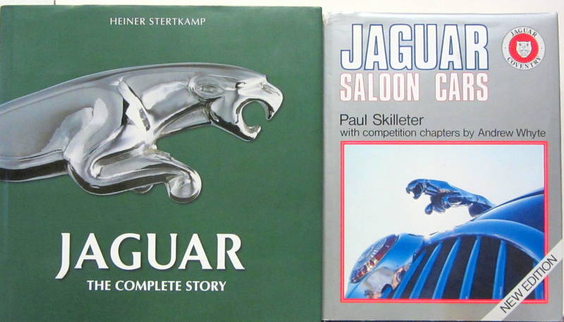 Couverture de JAGUAR THE COMPLETE STORY - SALOON CARS WITH COMPETITION CHAPTERS