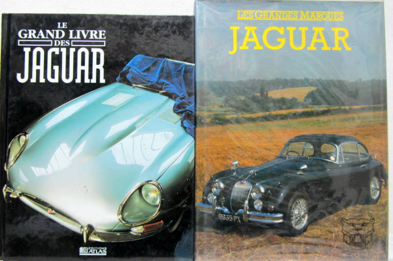 Couverture de LE GRAND LIVRE DES JAGUAR - LES GRANDES MARQUES