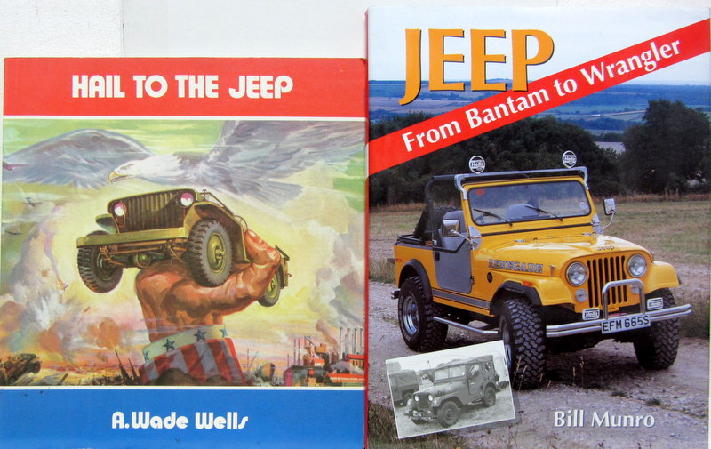 Couverture de JEEP HAIL TO THE JEEP - FROM BANTAM TO WRANGLER  EN ANGLAIS