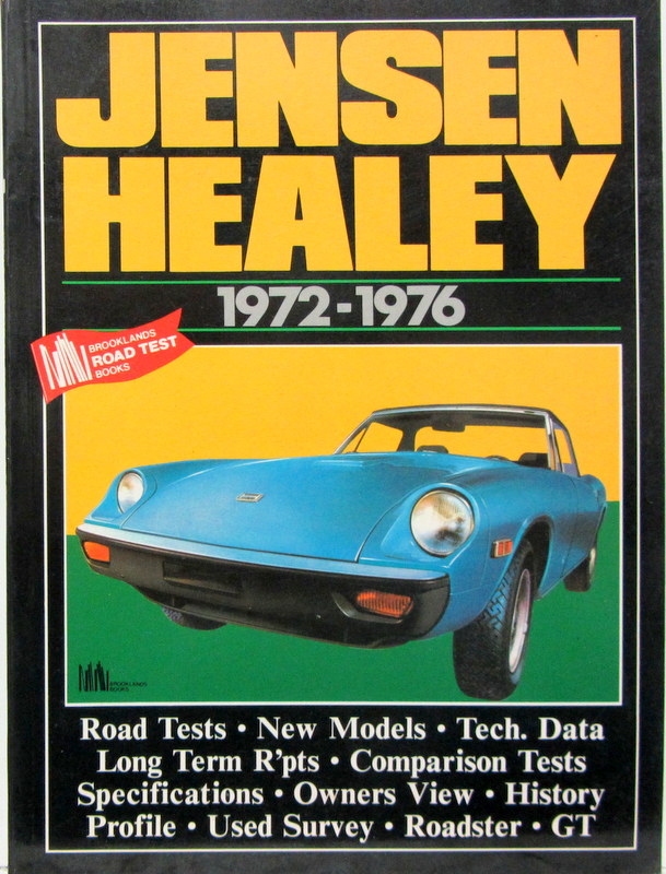 Couverture de 1972-1976 JENSEN HEALEY ROAD TEST