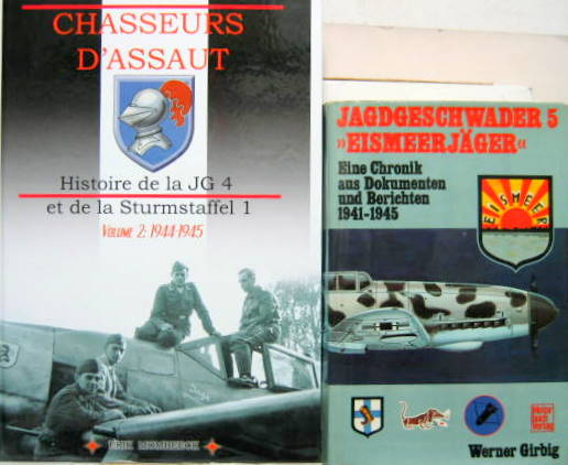 Couverture de JG4 JG5 ESCADRILLE ALLEMANDE AU CHOIX