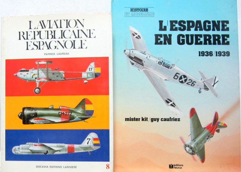 Couverture de L'AVIATION REPUBLICAINE ESPAGNOLE DOCAVIA - L'ESPAGNE EN GUERRE 1936-1939