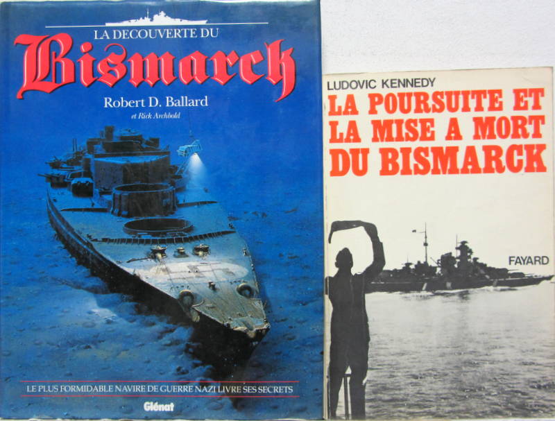 Couverture de LA DECOUVERTE DU BISMARCK LE PLUS FORMIDABLE NAVIRE DE GUERRE NAZI - LA POURSUITE ET LA MISE A MORT DU BISMARCK