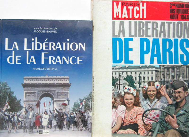 Couverture de LA LIBERATION DE LA FRANCE - LA LIBERATION DE PARIS PARIS MATCH 8- 1964 NUMERO HISTORIQUE