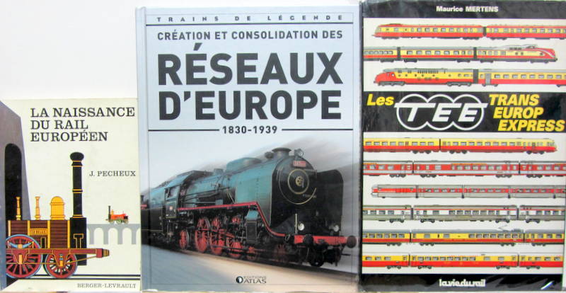 Couverture de LA NAISSANCE DU RAIL EUROPEEN - RESEAUX D'EUROPE - LES TEE TRANS EUROP EXPRESS