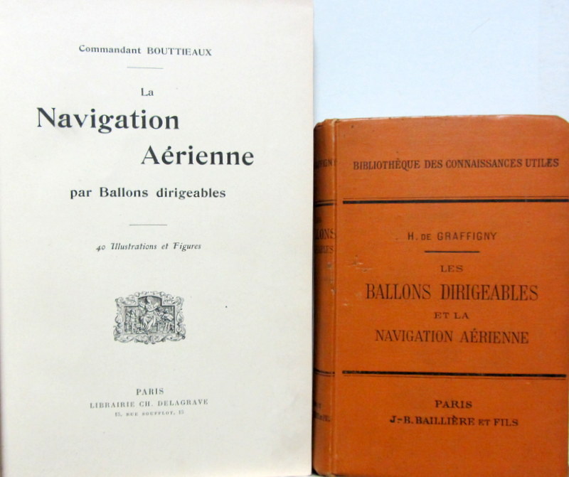 Couverture de 1909 LA NAVIGATION AERIENNE PAR BALLONS DIRIGEABLES LES BALLONS DIRIGEABLES ET LA NAVIGATION AERIENNE 1902