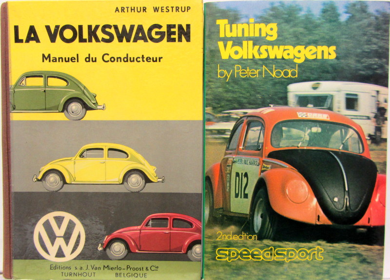 Couverture de 1954 LA VOLKSWAGEN MANUEL DU CODUCTEUR DE 1954 EN FRANCAIS -  TUNING VOLKSWAGENS  EN ANGLAIS