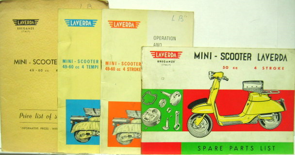 Couverture de LAVERDA MINI SCOOTER LIVRET