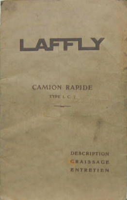 Couverture de LAFFLY CAMION RAPIDE LC2