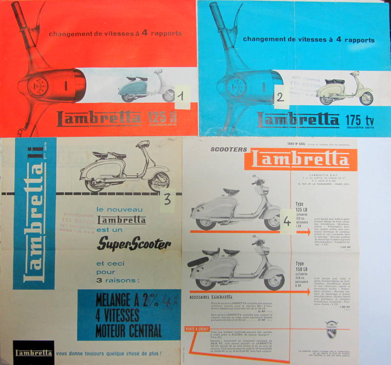 Couverture de LAMBRETTA CATALOGUE
