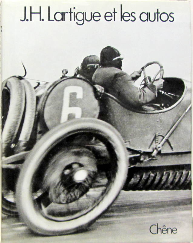Couverture de J.H.LARTIGUE ET LES AUTOS