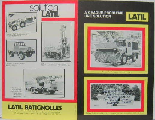 Couverture de LATIL PUBLICITE