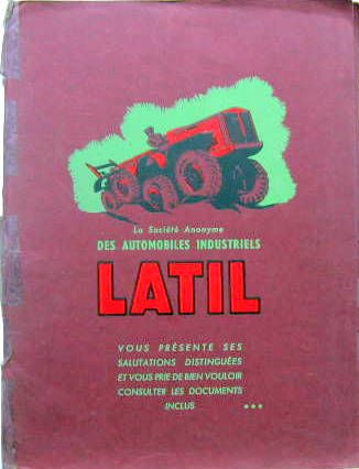 Couverture de TRACTEURS LATIL
