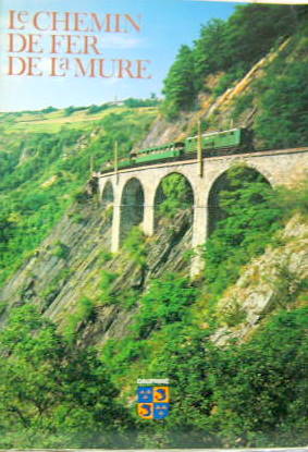 Couverture de LE CHEMIN DE FER DE LA MURE DANS LE DAUPHINE