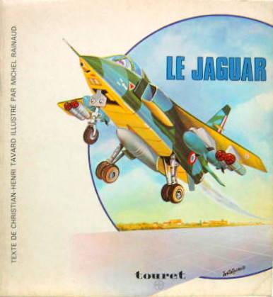 Couverture de LE JAGUAR LIVRE D'ENFANT AVEC SES DECALCOMANIES NON MONTEES DE 1974