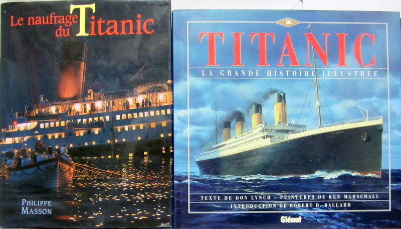 Couverture de LE NAUFRAGE DU TITANIC - LA GRANDE HISTOIRE ILLUSTREE