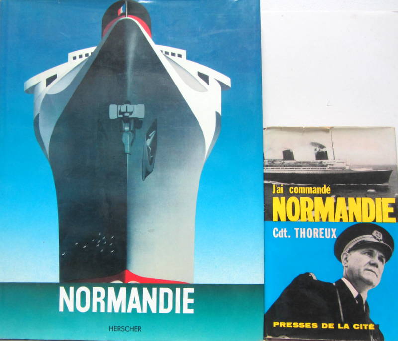 Couverture de PAQUEBOT NORMANDIE - J'AI COMMANDE NORMANDIE DE cdt THOREUX