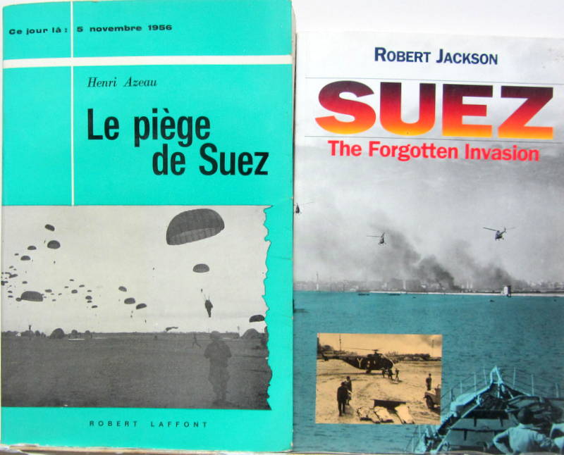 Couverture de LE PIEGE DE SUEZ DE H.AZEAU - THE FORGOTTEN INVASION