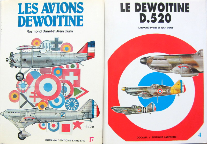 Couverture de LES AVIONS DEWOITINE - LE DEWOITINE 520 CHEZ DOCAVIA