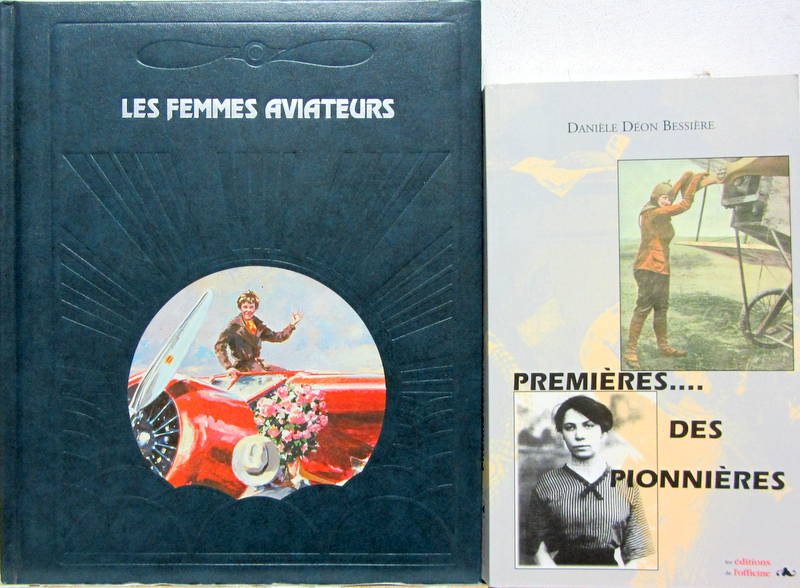 Couverture de LES FEMMES AVIATEURS - PREMIERES DES PIONNIERES DANS L'AVIATION ET AUTRES ACTIVITES