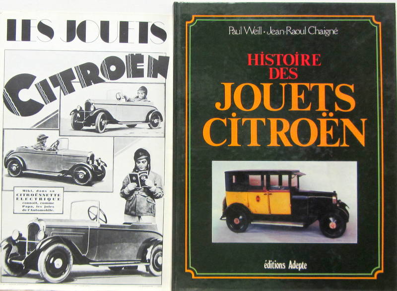 Couverture de 1978 LES JOUETS CITROEN - HISTOIRE DES JOUETS CITROEN