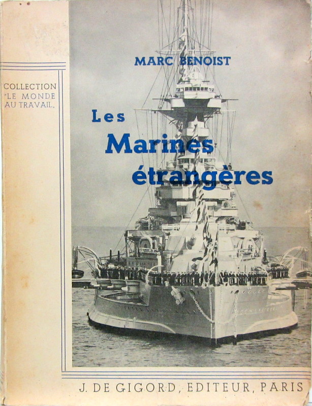 Couverture de 1939 LES MARINES ETRANGERES DE M.BENOIST
