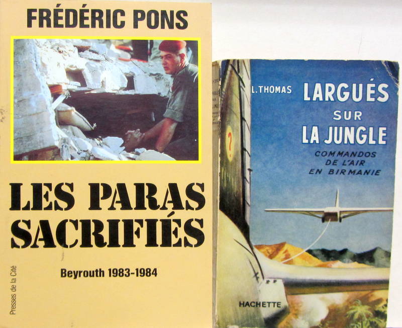 Couverture de LARQUES SUR LA JUNGLE COMMANDOS DE L'AIR EN BIRMANIE