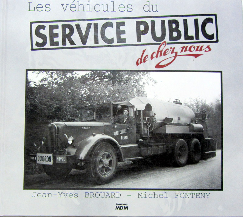 Couverture de LES VEHICULES DU SERVICE PUBLIC DE CHEZ NOUS