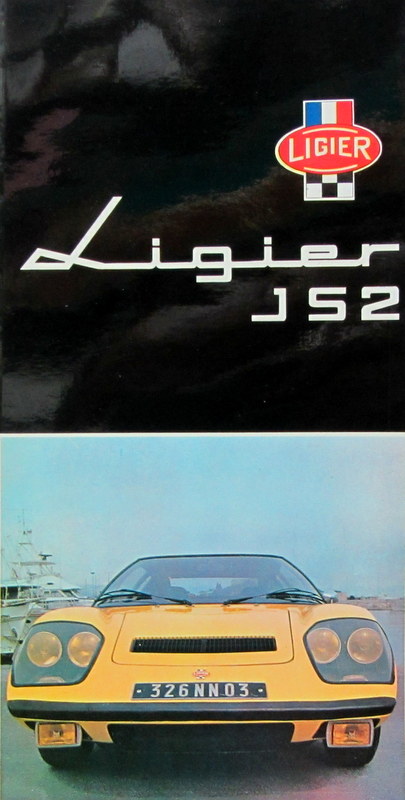 Couverture de LIGIER JS2 DEPLIANT