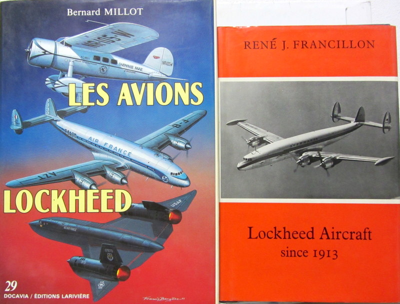 Couverture de LOCKHEED AIRCRAFT SINCE 1913- LES AVIONS LOCKEED DOCAVIA AU CHOIX