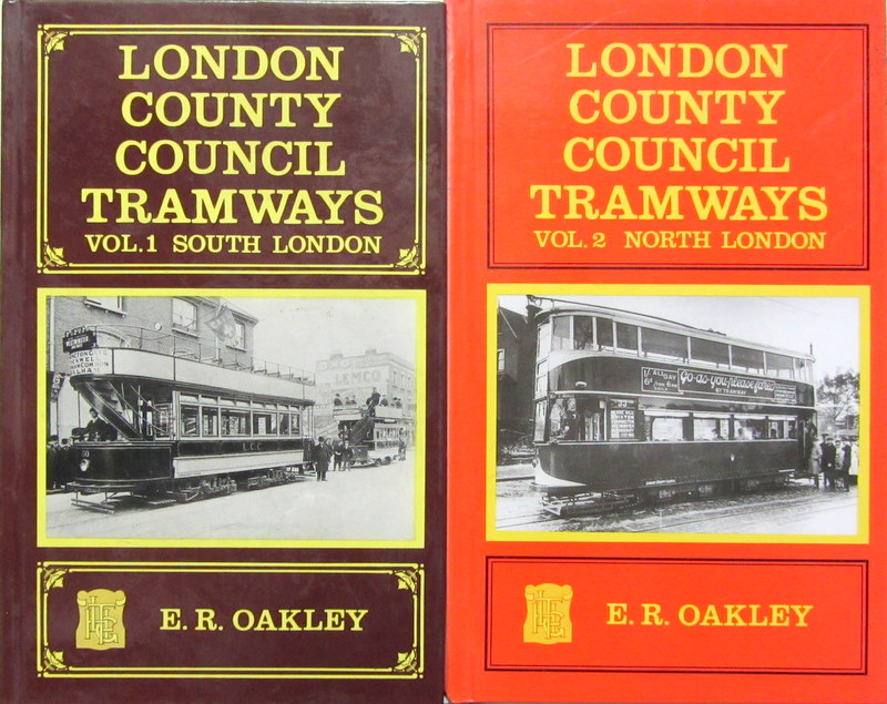 Couverture de LONDON COUNTY COUCIL TRAMWAYS 2 VOLUMES SOUTH ET NORTH LONDON  EN ANGLAIS